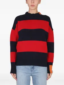 Полосатый джемпер RIGHT FOR, синий