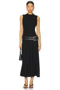 Indi миди-платье Lioness, onyx