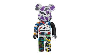 Bape 28th Anniversary Camo #1 BE@RBRICK