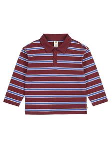 Müsli Футболка с длинными рукавами, цвет рыжевато-коричневый/лазурно-синий/тофу