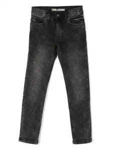 Джинсы скинни с логотипом Zadig & Voltaire Kids, черный