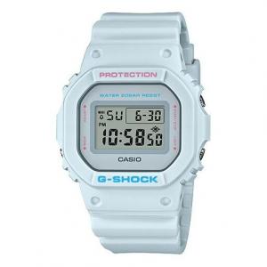 Часы Casio G-Shock, арт. DW-5600SC-8PRB, серо-синий