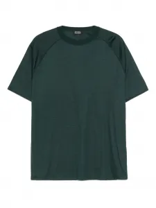 Футболка с рукавами реглан Zegna, зеленый