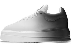 Кроссовки NORVINCY Skateboarding Shoes Unisex Low-top, белый/черный