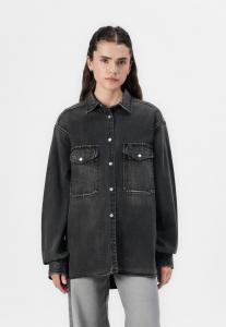 Блуза Replay SHIRT, Dark Grey/Grey Denim