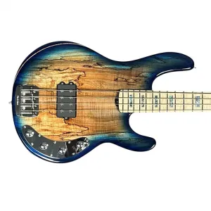 Ernie Ball Music Man 2025 BFR LTD Edition StingRay 4 H, Paua Blue/Maple 8,3 фунтов #75 из 150 *В НАЛИЧИИ*