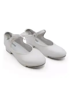 Танцевальные туфли с застежкой-липучкой для девочек Toddler и Little Girls Shuffle Capezio, белый