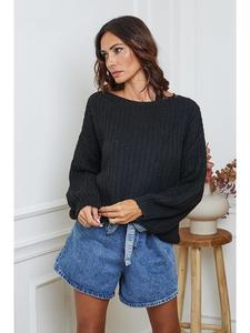 Свитер Канджи черного цвета So Cachemire