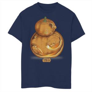 Футболка с рисунком BB-8 и резной тыквой «Звездные войны» для мальчиков 8–20 лет Star Wars, синий