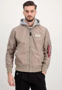 Куртка с капюшоном для межсезонья Alpha Industries, Vintage Sand