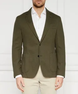 Элегантный жакет c-hanry-j-233 Slim fit Boss, зеленый