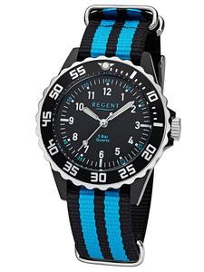 Regent Детские часы, черно-бирюзовые