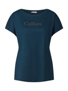 Рубашка STREET ONE, темно-синий