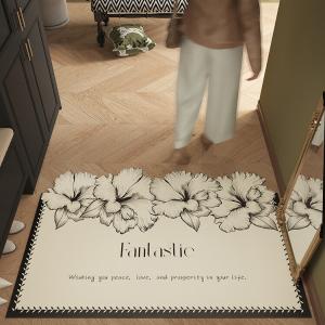 Dajiang Ковер 120х140 см для прихожей, грязеотталкивающий, моющийся, PVC