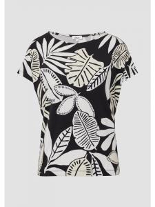 Футболка в цвете 99A0_черный s.Oliver