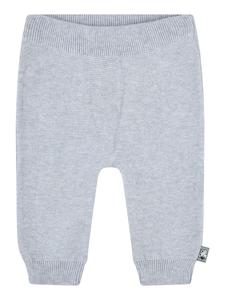 Sterntaler Вязаные брюки GOTS светло-серого меланжевого цвета