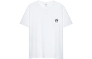 Футболка из хлопка с надписью «Анаграмма» Loewe, белый