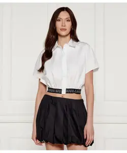 Рубашка Cropped fit Karl Lagerfeld Jeans, белый