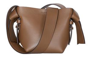 Кожаная сумка через плечо женская верблюжья Acne Studios