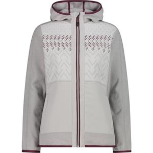 Толстовка с капюшоном женская куртка с фиксированным капюшоном Cmp, цвет gesso