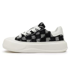 Низкие скейтерские кроссовки мужские H2, черный