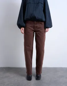 Свободные джинсы tslowrie Topshop, Chocolate Brown