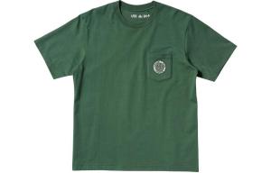 Футболка с логотипом Harry Potter, унисекс, темно-оливково-зеленая Uniqlo, оливково-зеленый