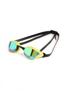 Arena Плавательные очки Cobra Core Swipe, одобренные FINA, желтого цвета