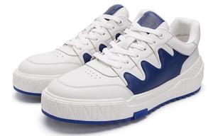 Кеды мужские, обувь для скейтбординга низкая синий Satchi