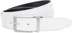 Ремень Nike Core для мужчин с двусторонним ремнем, White/Black