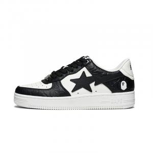 Кроссовки A BATHING APE Skateboarding Shoes Men Low-top, черный