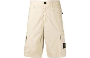 Шорты-карго мужские цвета хаки Stone Island, хаки