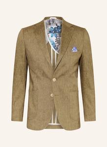 Пиджак очень облегающего кроя с льном Paul, зеленый