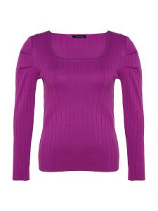 Свитер Trendyol Curve, фиолетовый