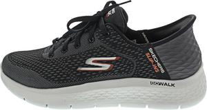 Мужские кроссовки Skechers Go Walk Flex - Новый мир, черный/оранжевый