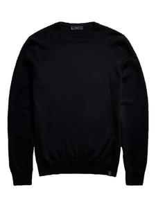 Шерстяной свитер Fay, черный