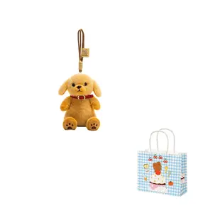 Очаровательная подвеска в виде утки, слона, пальмы, коллекции пингвина, плюшевого мишки, свиньи, мягкая игрушка, высота 15 см Dolls and bears dance