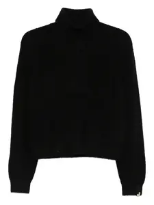 Свитер с высоким воротником Iceberg, черный