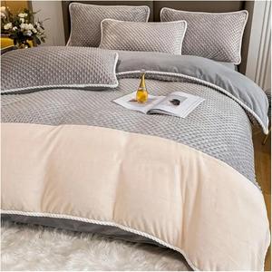 Generic Комплект постельного белья зимний тёплый плюшевый