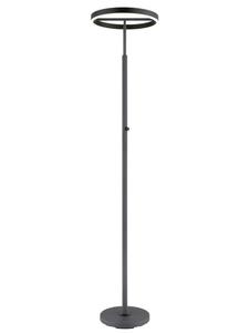 Напольная лампа "Эмануэль" антрацитового цвета