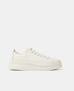 Женские гладкие кожаные кроссовки на шнуровке для бега Camper, белый