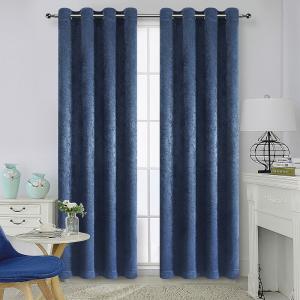 Оконная панель с затемняющей втулкой Peninsula — 52 x 84 дюйма, темно-синий