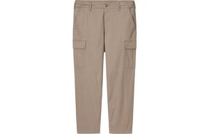 Повседневные брюки мужские цвета хаки Uniqlo, хаки