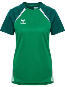 Hummel Футболка для тренировок 'Lead 2.0' в зеленом цвете, Fir