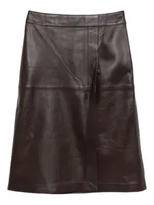 Кожаная юбка Sèvres Joseph, красный