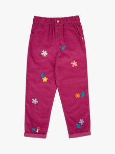 Детские хлопковые брюки Callie с поясом-мешочек Frugi