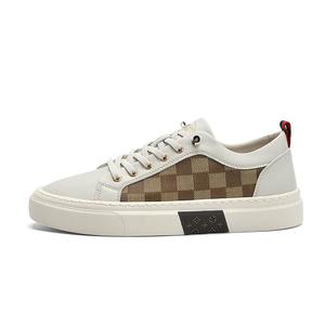 CARTELO Мужские низкие скейтерские кеды бежевые, цвет Beige