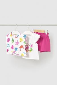 Детский хлопковый комплект Mayoral, розовый