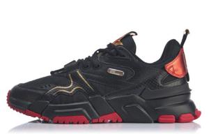 LINING 001 Lifestyle Shoes Men Low-top Black/Red