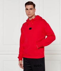 Свитер dugojellow Regular fit Hugo, красный
